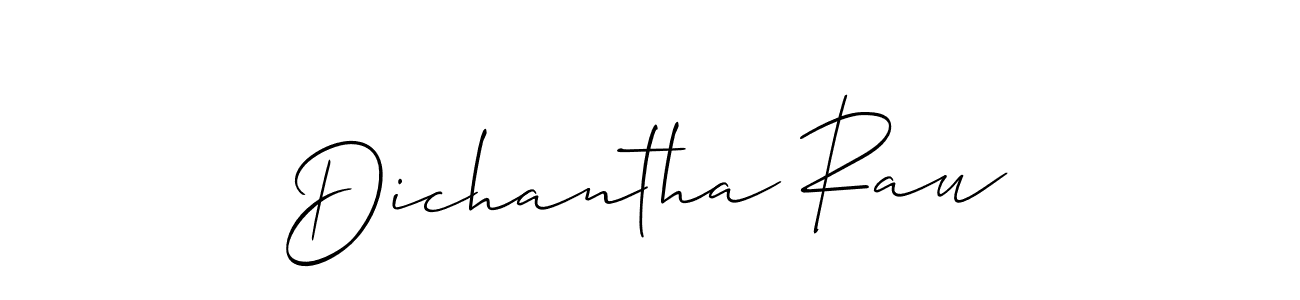 Best and Professional Signature Style for Dichantha Rau. Allison_Script Best Signature Style Collection. Dichantha Rau signature style 2 images and pictures png