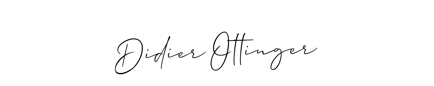 Also You can easily find your signature by using the search form. We will create Didier Ottinger name handwritten signature images for you free of cost using Allison_Script sign style. Didier Ottinger signature style 2 images and pictures png