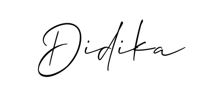 Quickly download Didika name signature in high-resolution PNG using Allison_Script style. Ready to insert into PDFs and online applications. Didika signature style 2 images and pictures png
