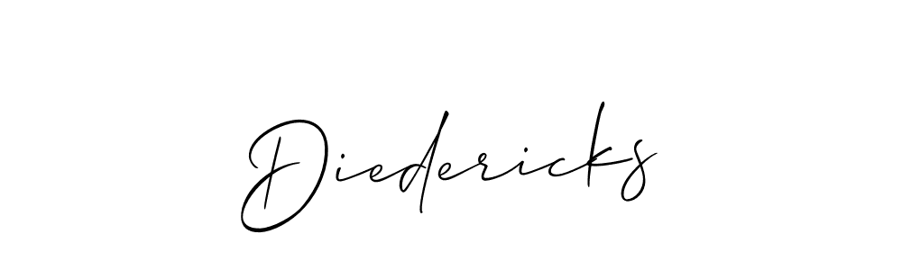 if you are searching for the best signature style for your name Diedericks. so please give up your signature search. here we have designed multiple signature styles  using Allison_Script. Diedericks signature style 2 images and pictures png
