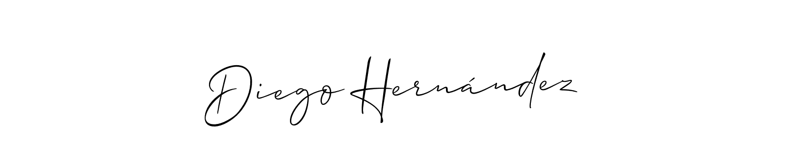 Similarly Allison_Script is the best handwritten signature design. Signature creator online .You can use it as an online autograph creator for name Diego Hernández. Diego Hernández signature style 2 images and pictures png