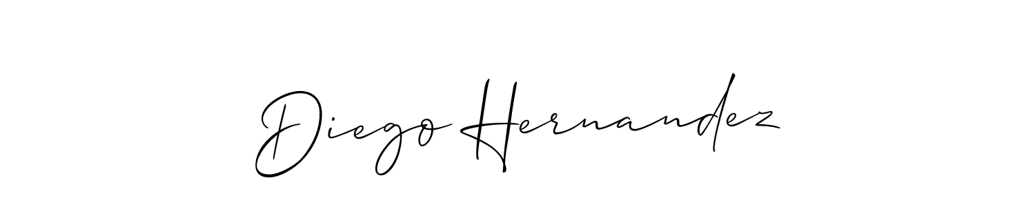 It looks lik you need a new signature style for name Diego Hernandez. Design unique handwritten (Allison_Script) signature with our free signature maker in just a few clicks. Diego Hernandez signature style 2 images and pictures png