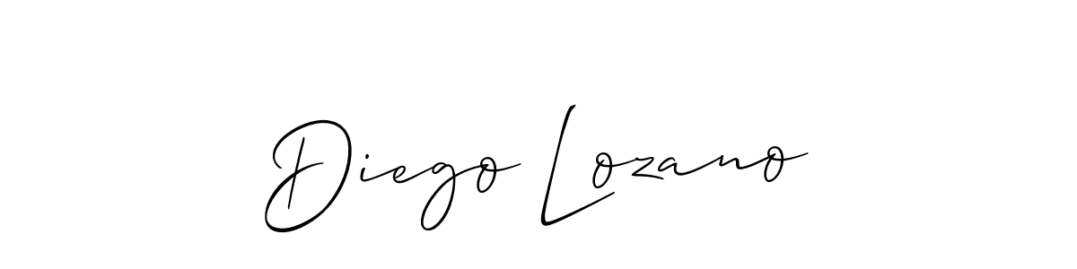 Make a beautiful signature design for name Diego Lozano. Use this online signature maker to create a handwritten signature for free. Diego Lozano signature style 2 images and pictures png