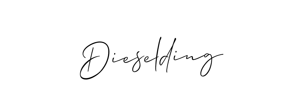 Make a beautiful signature design for name Dieselding. Use this online signature maker to create a handwritten signature for free. Dieselding signature style 2 images and pictures png