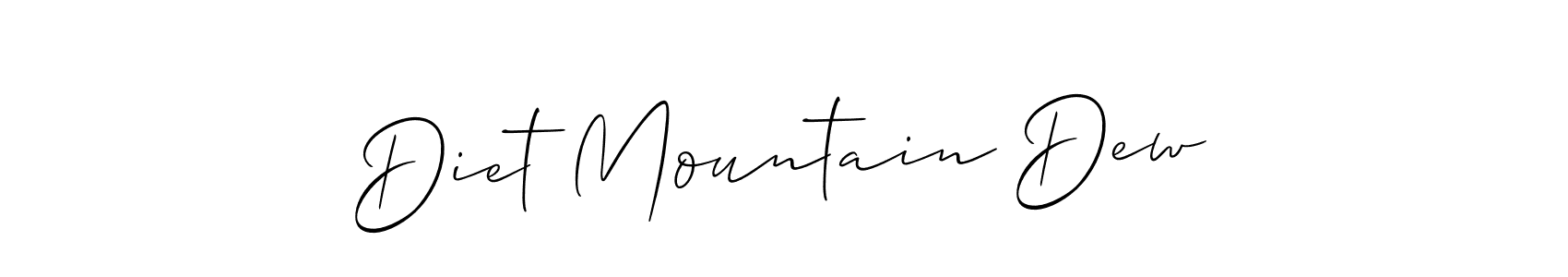 You can use this online signature creator to create a handwritten signature for the name Diet Mountain Dew. This is the best online autograph maker. Diet Mountain Dew signature style 2 images and pictures png