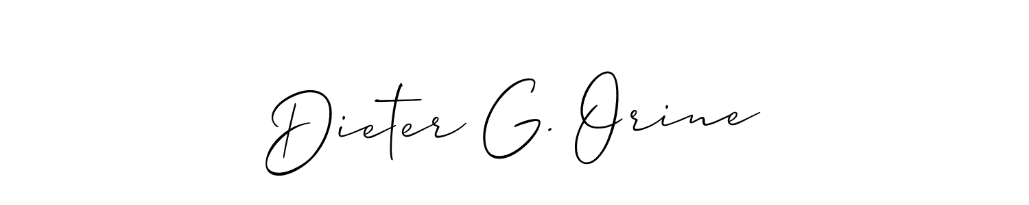 You can use this online signature creator to create a handwritten signature for the name Dieter G. Orine. This is the best online autograph maker. Dieter G. Orine signature style 2 images and pictures png