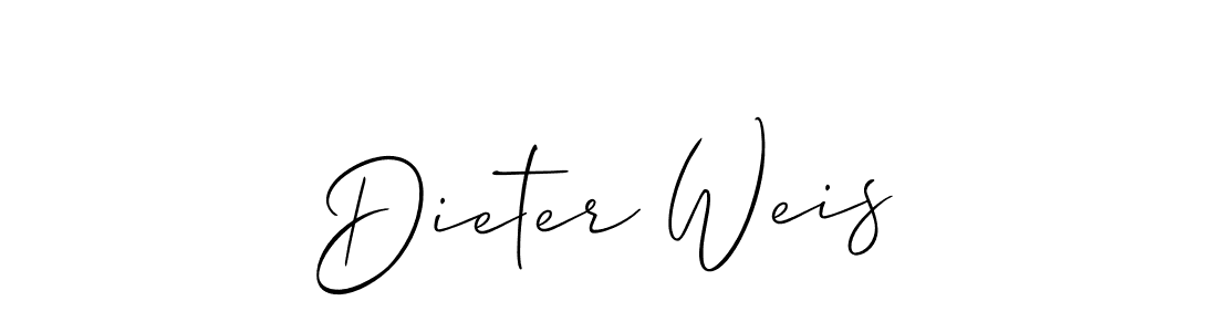 Also we have Dieter Weis name is the best signature style. Create professional handwritten signature collection using Allison_Script autograph style. Dieter Weis signature style 2 images and pictures png