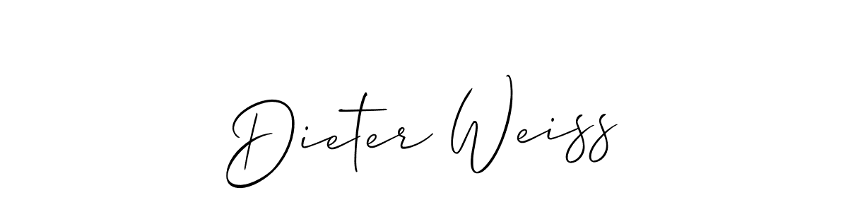 You can use this online signature creator to create a handwritten signature for the name Dieter Weiss. This is the best online autograph maker. Dieter Weiss signature style 2 images and pictures png