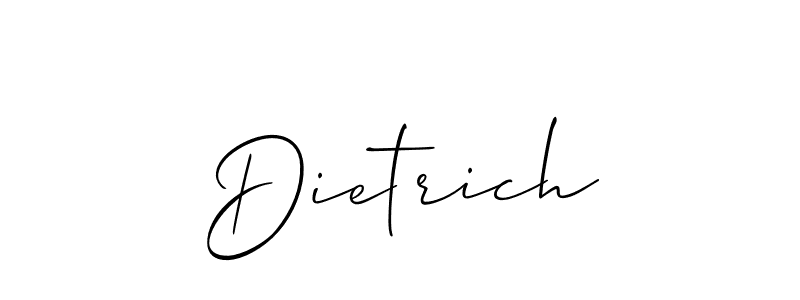 Similarly Allison_Script is the best handwritten signature design. Signature creator online .You can use it as an online autograph creator for name Dietrich. Dietrich signature style 2 images and pictures png