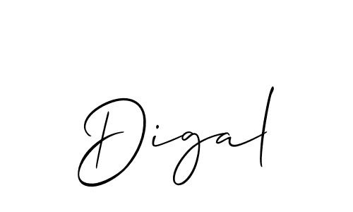 Once you've used our free online signature maker to create your best signature Allison_Script style, it's time to enjoy all of the benefits that Digal name signing documents. Digal signature style 2 images and pictures png