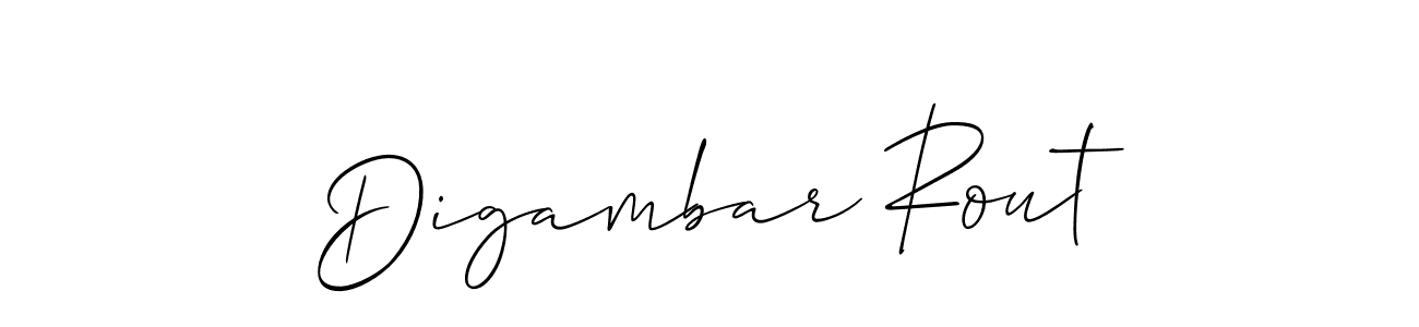 How to Draw Digambar Rout signature style? Allison_Script is a latest design signature styles for name Digambar Rout. Digambar Rout signature style 2 images and pictures png