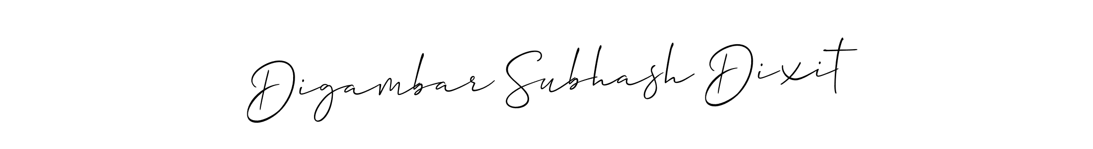 How to make Digambar Subhash Dixit signature? Allison_Script is a professional autograph style. Create handwritten signature for Digambar Subhash Dixit name. Digambar Subhash Dixit signature style 2 images and pictures png