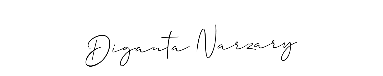 Make a beautiful signature design for name Diganta Narzary. Use this online signature maker to create a handwritten signature for free. Diganta Narzary signature style 2 images and pictures png