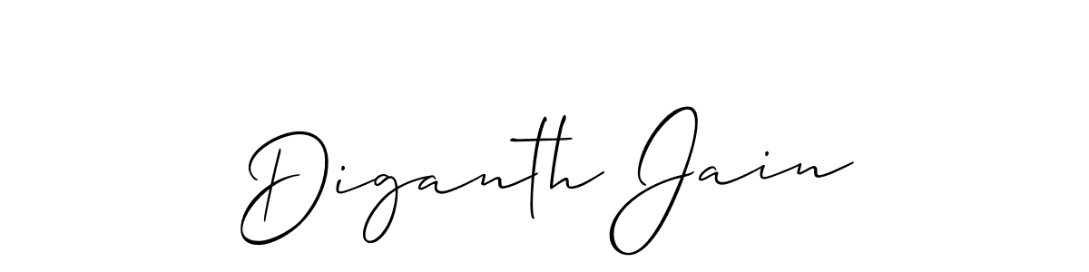 You can use this online signature creator to create a handwritten signature for the name Diganth Jain. This is the best online autograph maker. Diganth Jain signature style 2 images and pictures png