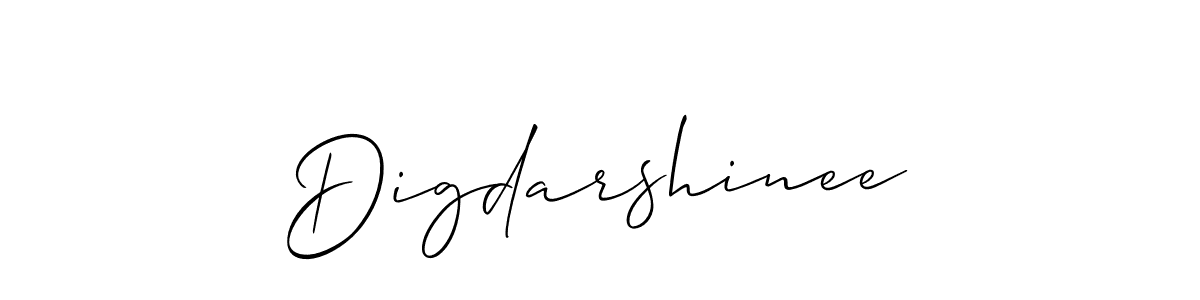It looks lik you need a new signature style for name Digdarshinee. Design unique handwritten (Allison_Script) signature with our free signature maker in just a few clicks. Digdarshinee signature style 2 images and pictures png