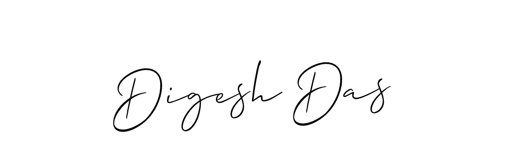 Also we have Digesh Das name is the best signature style. Create professional handwritten signature collection using Allison_Script autograph style. Digesh Das signature style 2 images and pictures png