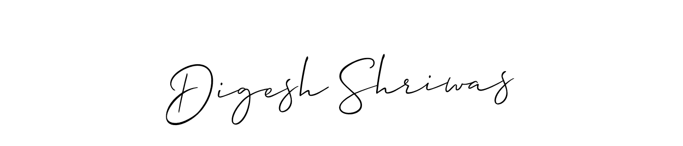 Best and Professional Signature Style for Digesh Shriwas. Allison_Script Best Signature Style Collection. Digesh Shriwas signature style 2 images and pictures png