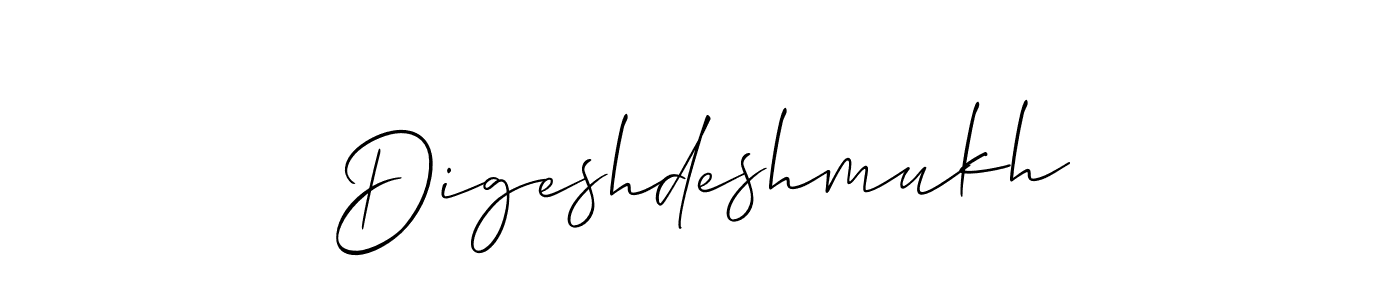 Allison_Script is a professional signature style that is perfect for those who want to add a touch of class to their signature. It is also a great choice for those who want to make their signature more unique. Get Digeshdeshmukh name to fancy signature for free. Digeshdeshmukh signature style 2 images and pictures png