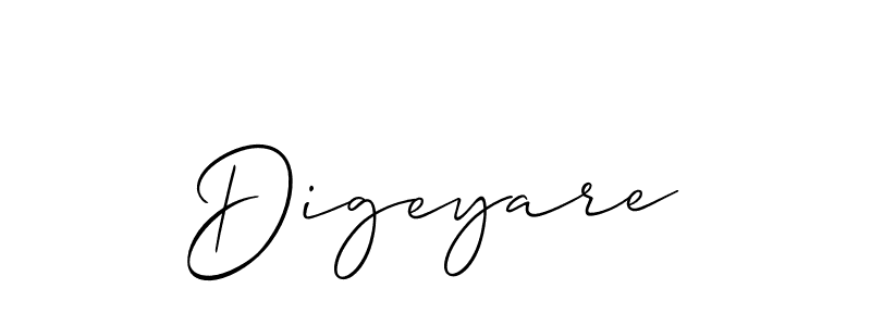 How to Draw Digeyare signature style? Allison_Script is a latest design signature styles for name Digeyare. Digeyare signature style 2 images and pictures png