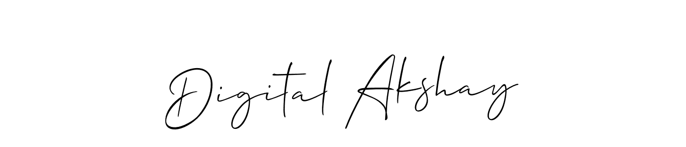 Allison_Script is a professional signature style that is perfect for those who want to add a touch of class to their signature. It is also a great choice for those who want to make their signature more unique. Get Digital Akshay name to fancy signature for free. Digital Akshay signature style 2 images and pictures png