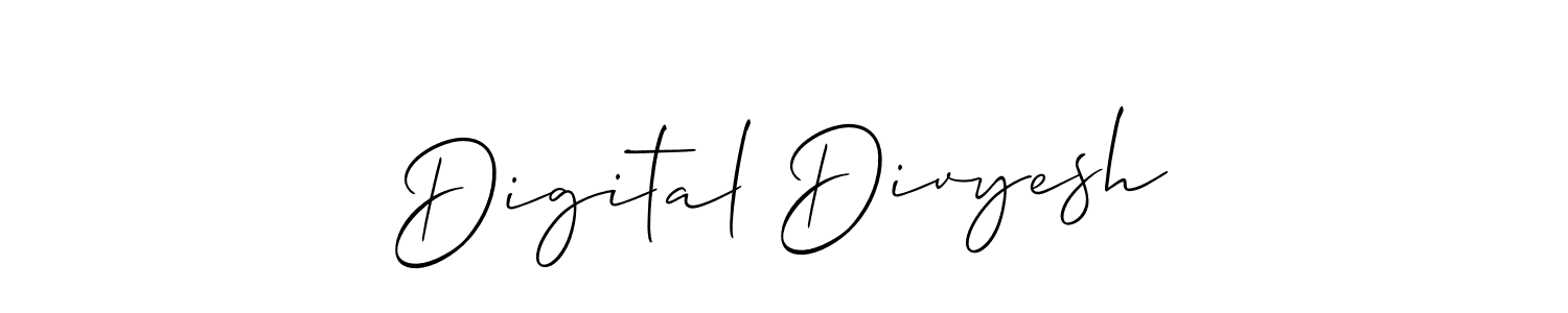 Make a beautiful signature design for name Digital Divyesh. Use this online signature maker to create a handwritten signature for free. Digital Divyesh signature style 2 images and pictures png