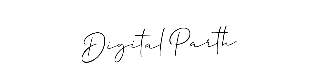Once you've used our free online signature maker to create your best signature Allison_Script style, it's time to enjoy all of the benefits that Digital Parth name signing documents. Digital Parth signature style 2 images and pictures png
