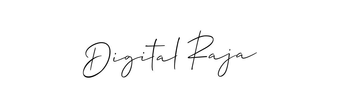 The best way (Allison_Script) to make a short signature is to pick only two or three words in your name. The name Digital Raja include a total of six letters. For converting this name. Digital Raja signature style 2 images and pictures png