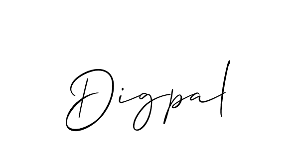 Best and Professional Signature Style for Digpal. Allison_Script Best Signature Style Collection. Digpal signature style 2 images and pictures png