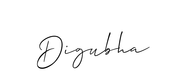 How to make Digubha name signature. Use Allison_Script style for creating short signs online. This is the latest handwritten sign. Digubha signature style 2 images and pictures png