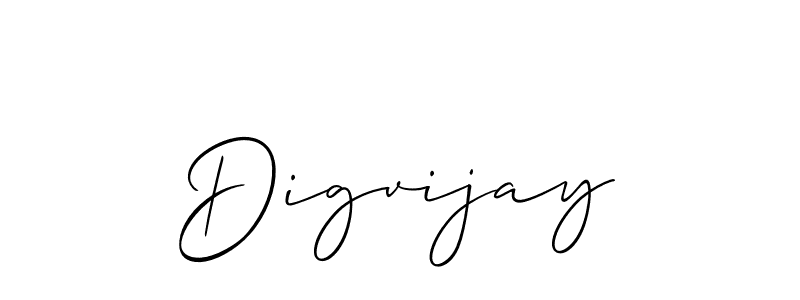 How to make Digvijay name signature. Use Allison_Script style for creating short signs online. This is the latest handwritten sign. Digvijay signature style 2 images and pictures png