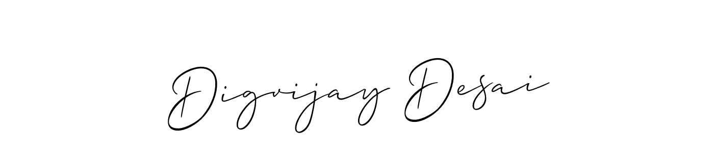 if you are searching for the best signature style for your name Digvijay Desai. so please give up your signature search. here we have designed multiple signature styles  using Allison_Script. Digvijay Desai signature style 2 images and pictures png
