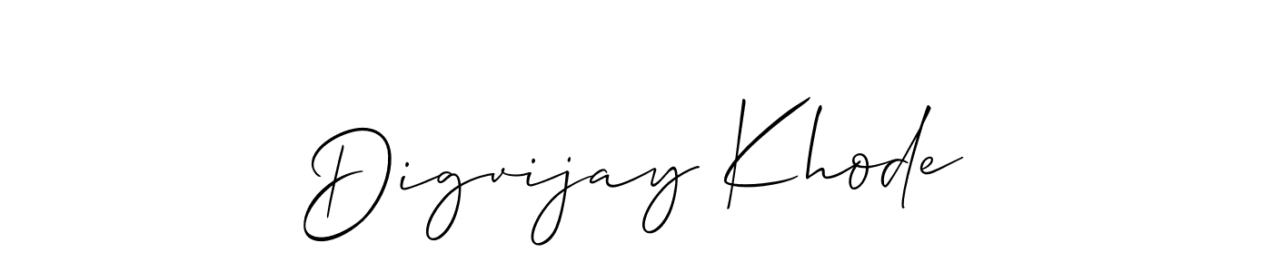 You can use this online signature creator to create a handwritten signature for the name Digvijay Khode. This is the best online autograph maker. Digvijay Khode signature style 2 images and pictures png