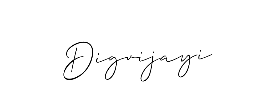 Best and Professional Signature Style for Digvijayi. Allison_Script Best Signature Style Collection. Digvijayi signature style 2 images and pictures png