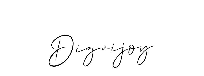 Digvijoy stylish signature style. Best Handwritten Sign (Allison_Script) for my name. Handwritten Signature Collection Ideas for my name Digvijoy. Digvijoy signature style 2 images and pictures png