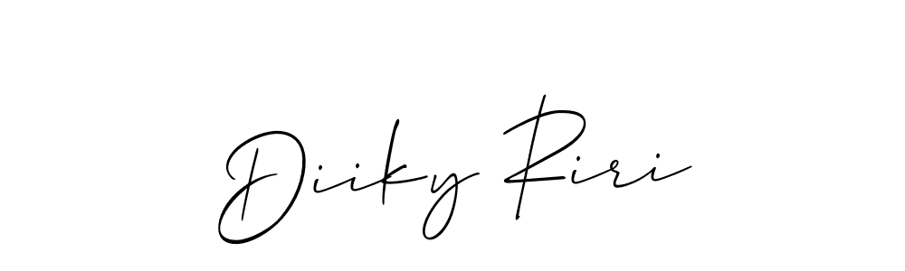 Once you've used our free online signature maker to create your best signature Allison_Script style, it's time to enjoy all of the benefits that Diiky Riri name signing documents. Diiky Riri signature style 2 images and pictures png
