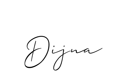 Similarly Allison_Script is the best handwritten signature design. Signature creator online .You can use it as an online autograph creator for name Dijna. Dijna signature style 2 images and pictures png