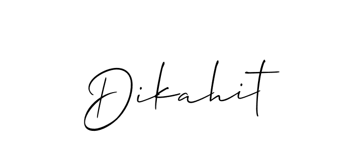 You can use this online signature creator to create a handwritten signature for the name Dikahit. This is the best online autograph maker. Dikahit signature style 2 images and pictures png