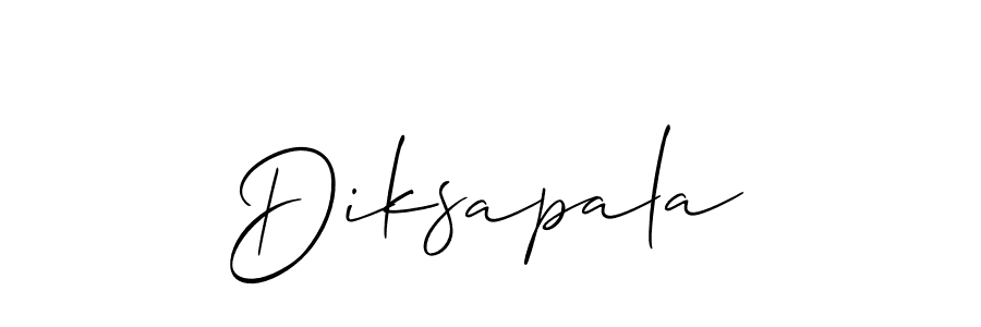 Diksapala stylish signature style. Best Handwritten Sign (Allison_Script) for my name. Handwritten Signature Collection Ideas for my name Diksapala. Diksapala signature style 2 images and pictures png