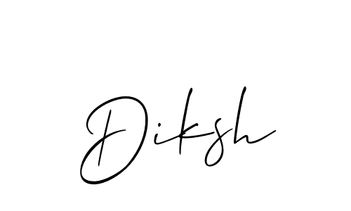 Make a short Diksh signature style. Manage your documents anywhere anytime using Allison_Script. Create and add eSignatures, submit forms, share and send files easily. Diksh signature style 2 images and pictures png