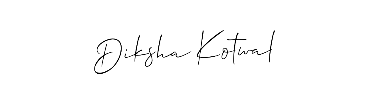 Here are the top 10 professional signature styles for the name Diksha Kotwal. These are the best autograph styles you can use for your name. Diksha Kotwal signature style 2 images and pictures png