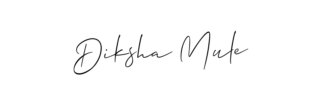 See photos of Diksha Mule official signature by Spectra . Check more albums & portfolios. Read reviews & check more about Allison_Script font. Diksha Mule signature style 2 images and pictures png