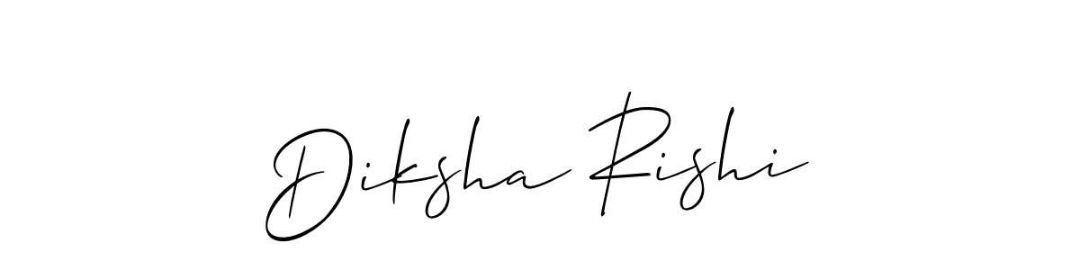 It looks lik you need a new signature style for name Diksha Rishi. Design unique handwritten (Allison_Script) signature with our free signature maker in just a few clicks. Diksha Rishi signature style 2 images and pictures png