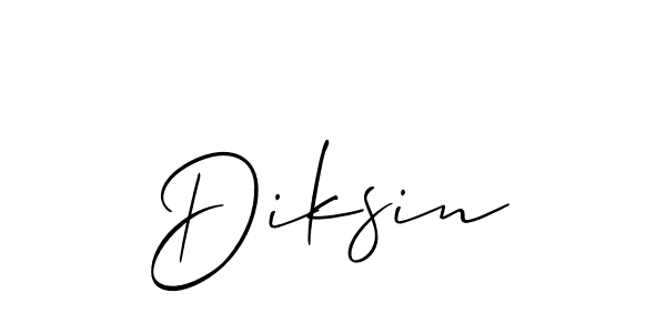 Once you've used our free online signature maker to create your best signature Allison_Script style, it's time to enjoy all of the benefits that Diksin name signing documents. Diksin signature style 2 images and pictures png