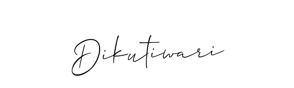 Here are the top 10 professional signature styles for the name Dikutiwari. These are the best autograph styles you can use for your name. Dikutiwari signature style 2 images and pictures png
