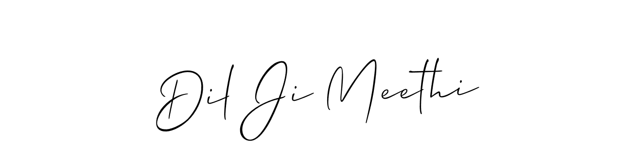 Here are the top 10 professional signature styles for the name Dil Ji Meethi. These are the best autograph styles you can use for your name. Dil Ji Meethi signature style 2 images and pictures png
