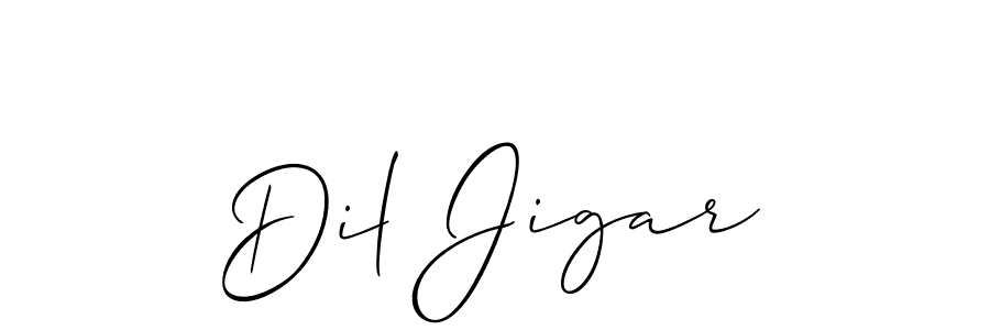 Here are the top 10 professional signature styles for the name Dil Jigar. These are the best autograph styles you can use for your name. Dil Jigar signature style 2 images and pictures png