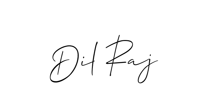 Dil Raj stylish signature style. Best Handwritten Sign (Allison_Script) for my name. Handwritten Signature Collection Ideas for my name Dil Raj. Dil Raj signature style 2 images and pictures png