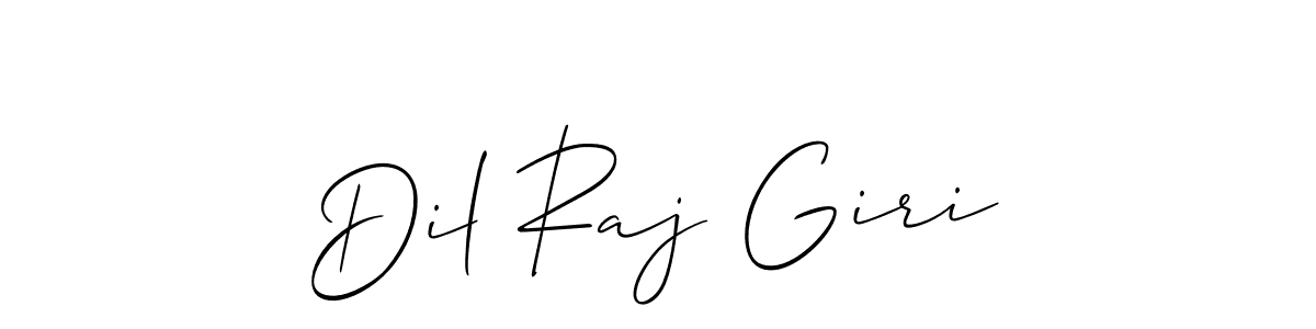 Make a beautiful signature design for name Dil Raj Giri. With this signature (Allison_Script) style, you can create a handwritten signature for free. Dil Raj Giri signature style 2 images and pictures png