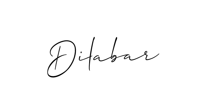 How to make Dilabar name signature. Use Allison_Script style for creating short signs online. This is the latest handwritten sign. Dilabar signature style 2 images and pictures png