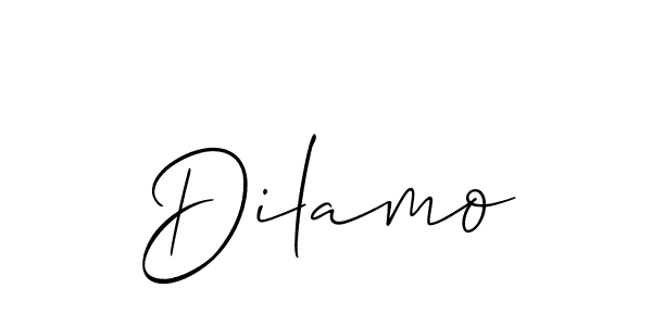 Make a short Dilamo signature style. Manage your documents anywhere anytime using Allison_Script. Create and add eSignatures, submit forms, share and send files easily. Dilamo signature style 2 images and pictures png